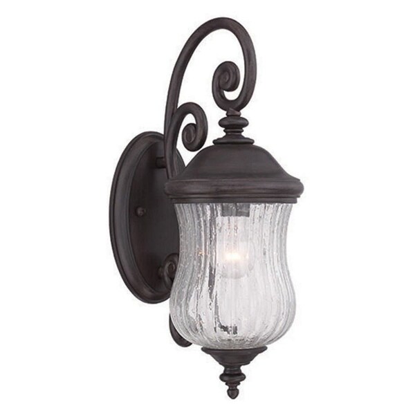 Bellagio 1-light Black Coral Outdoor Wall Lantern Shopping - The Best Deals on Outdoor Wall Lanterns | 24178046