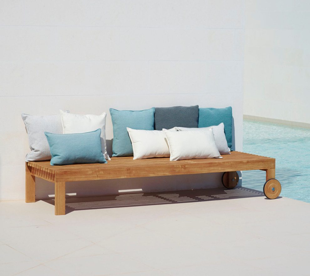 Cane Line Amaze 2 Seater Sofa  Stackable   Transitional   Outdoor Chaise Lounges   by Kolibri Decor  Houzz