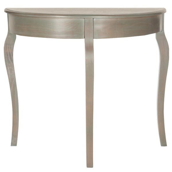 SAFAVIEH Sema Ash Grey Console - 33.9