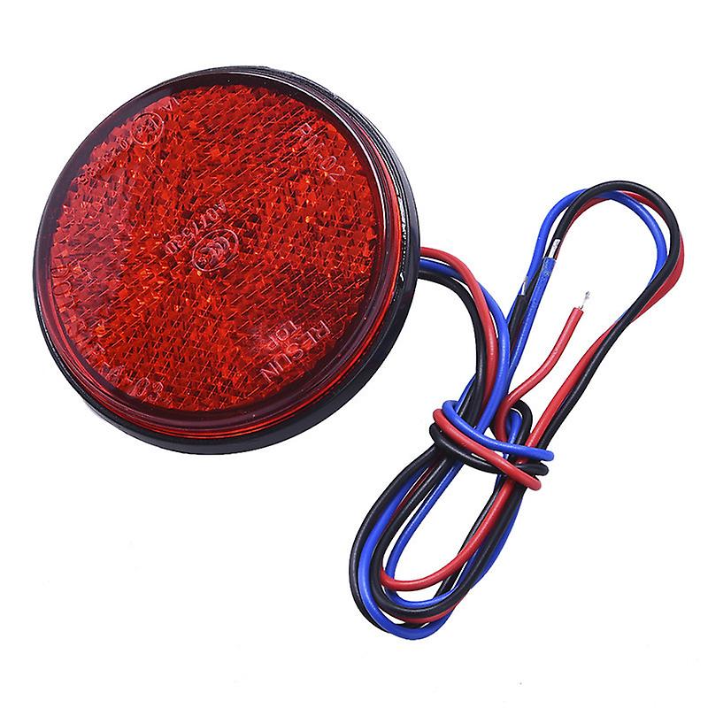 1 Pair Universal Red Tail Brake Led Light Motorcycle Motorbike Parts Stop Fog Lamp 12v Truck Tail Lamp Caravans Atv Off Road Lighting