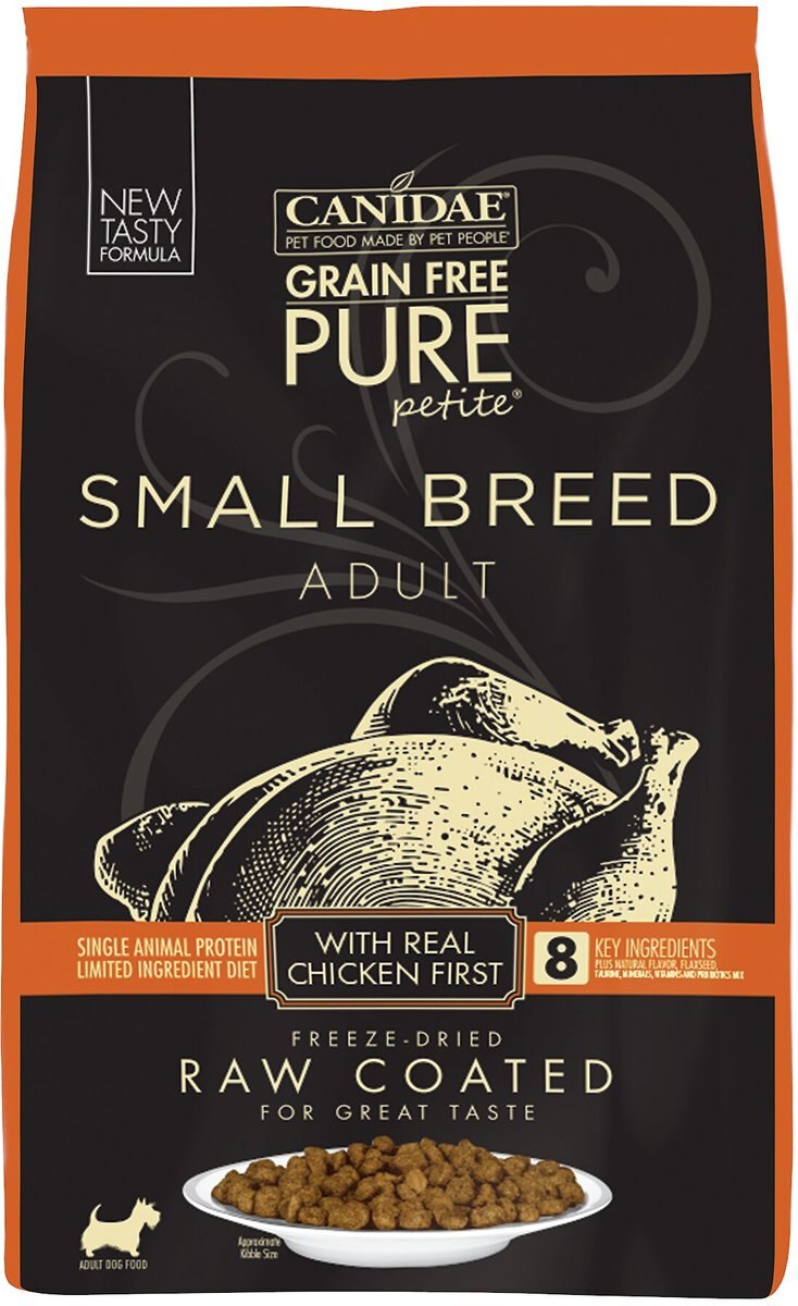 CANIDAE PURE Petite Adult Small Breed Grain-Free with Chicken Dry Dog Food