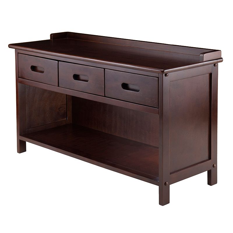 Winsome Adriana 3-Drawer Storage Bench