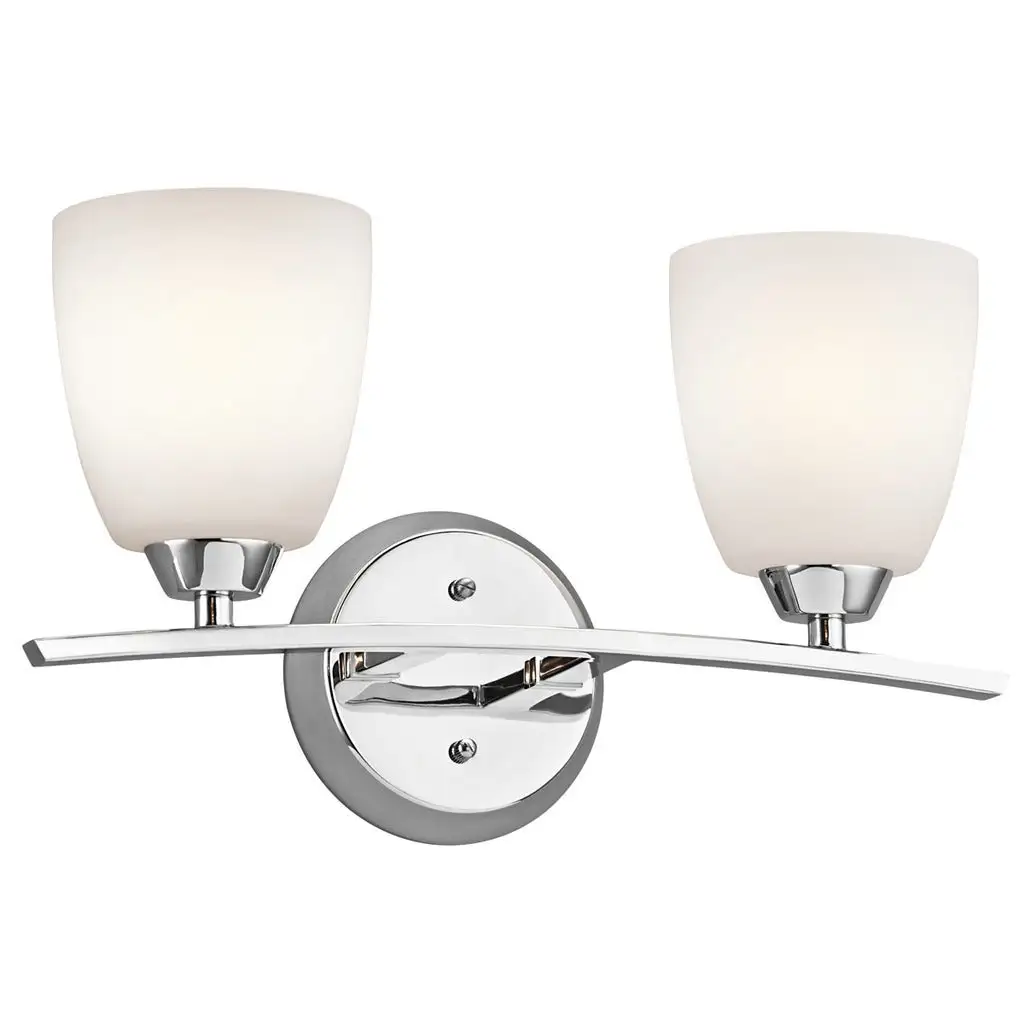 Copper Grove Nakina Collection 2-light Chrome Bath/Vanity Light