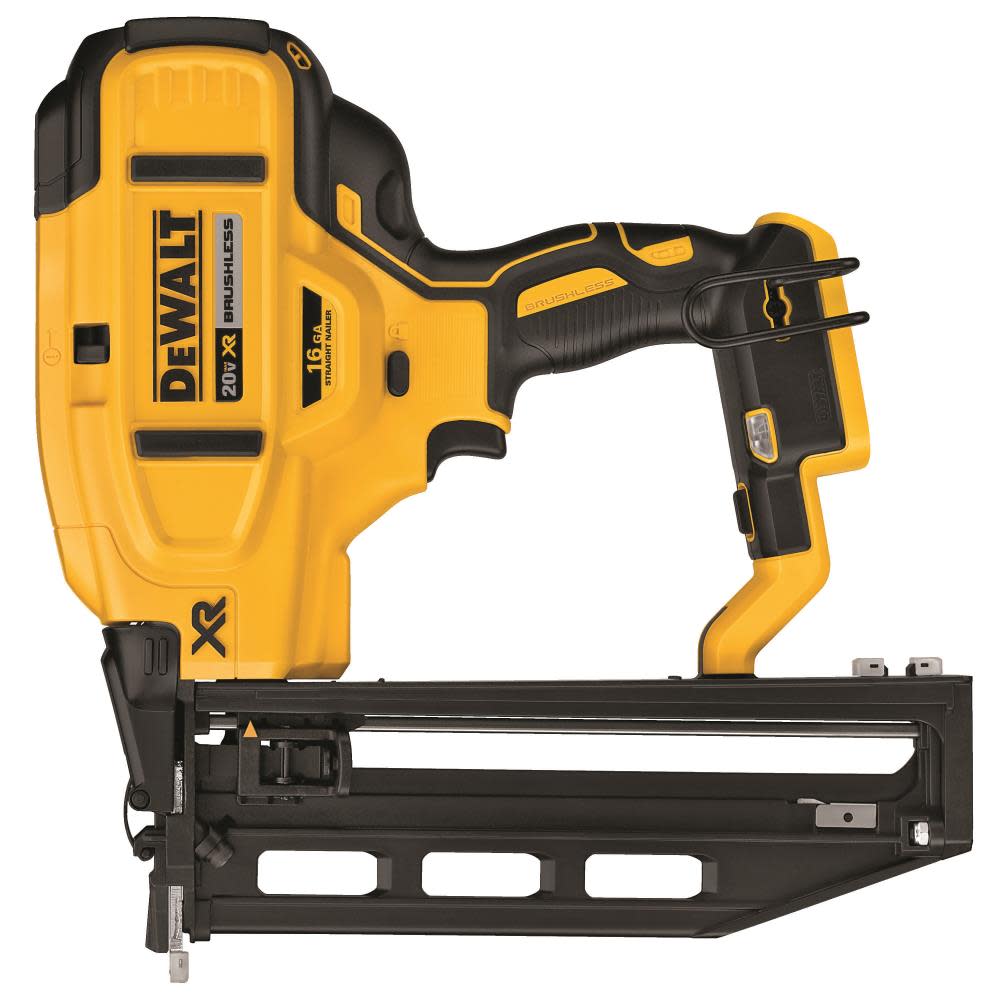 DEWALT 20V MAX* XR 16 GA Cordless Straight Finish Nailer (Tool Only) DCN662B from DEWALT