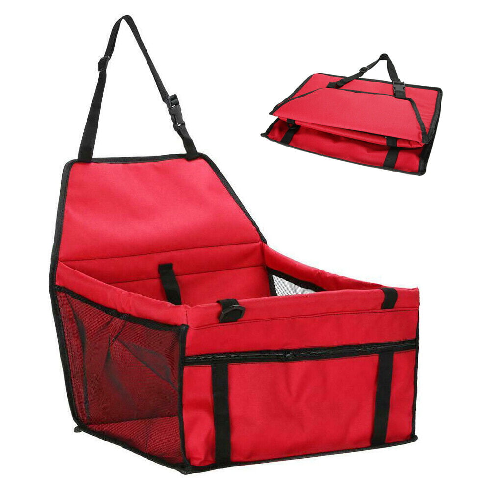 Foldable Dog Booster Seat – Dog Car Seat For Small / Medium Dogs – Pet Car Seat