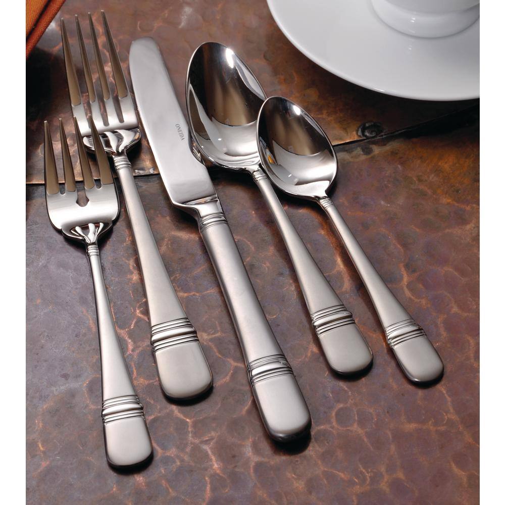 Oneida Satin Astragal Oval Bowl SoupDessert Spoons 1810 Stainless Steel (Set of 12) T045SDEF