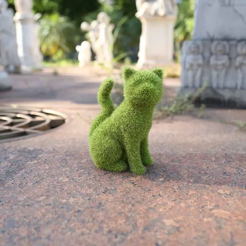 Wholesale Garden Decoration Miniature Resin Artificial Animals Moss Outdoor Animals Garden Supplies Ornaments