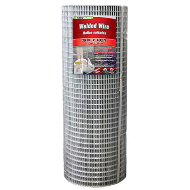 YARDGARD 36 inch by 100 foot 16 gauge 1/2 inch by 1 inch mesh galvanized welded wire