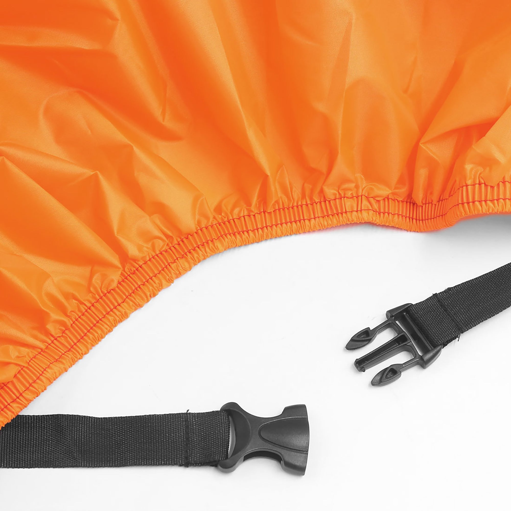 180T Polyester Taffeta Outdoor Waterproof Motorcycle Cover Protector L BlackOrange