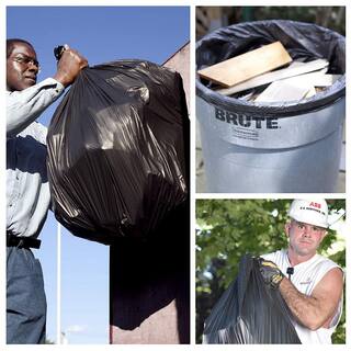 Aluf Plastics 20 Gal. to 30 Gal. 30 in. x 36 in. 1.5 mil (eq) Black Trash Can Liners Bags (100-Count) RL-3036XH