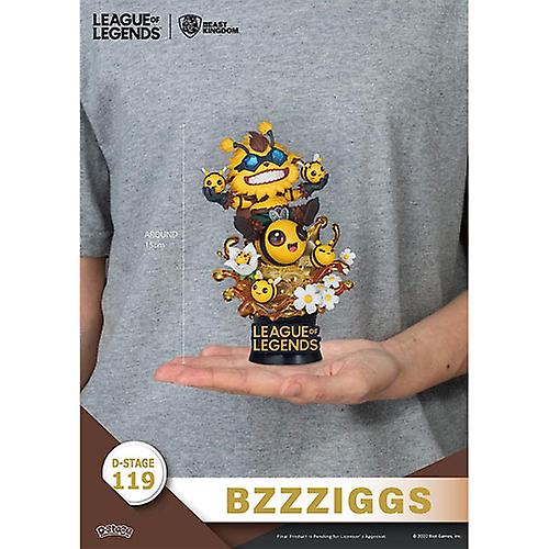 Beast Kingdom D Stage League of Legends Beemo and BZZZiggs Set