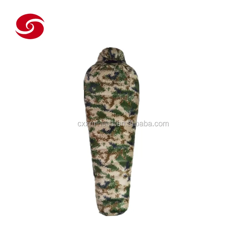 Outdoor Camouflage Customized Polyester Camping Waterproof Sleeping Bag