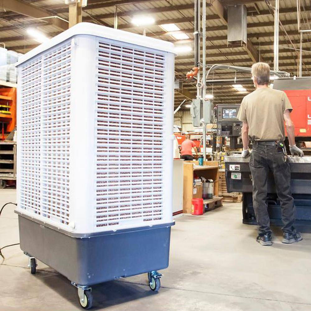 Hessaire 11000 CFM 3-Speed Portable Evaporative Cooler (Swamp Cooler) for 3000 sq. ft. MC92V