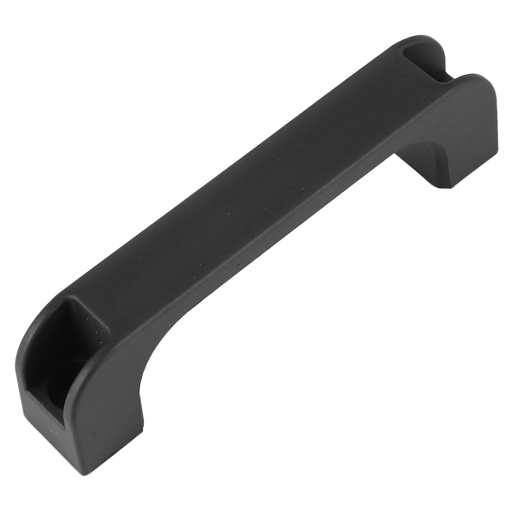 Door Cabinet Black Plastic Rectangular Pull Handle 5.2andquot;