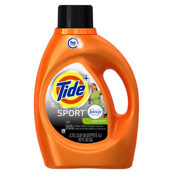 Tide Plus Febreze Freshness Sport High Efficiency Liquid Laundry Detergent