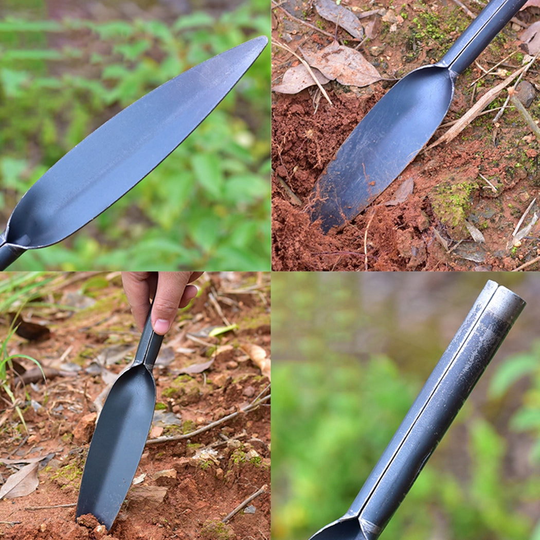 2PCS Narrow Garden Shovel Professional Metal Transplant Shovel Garden Hand Tool