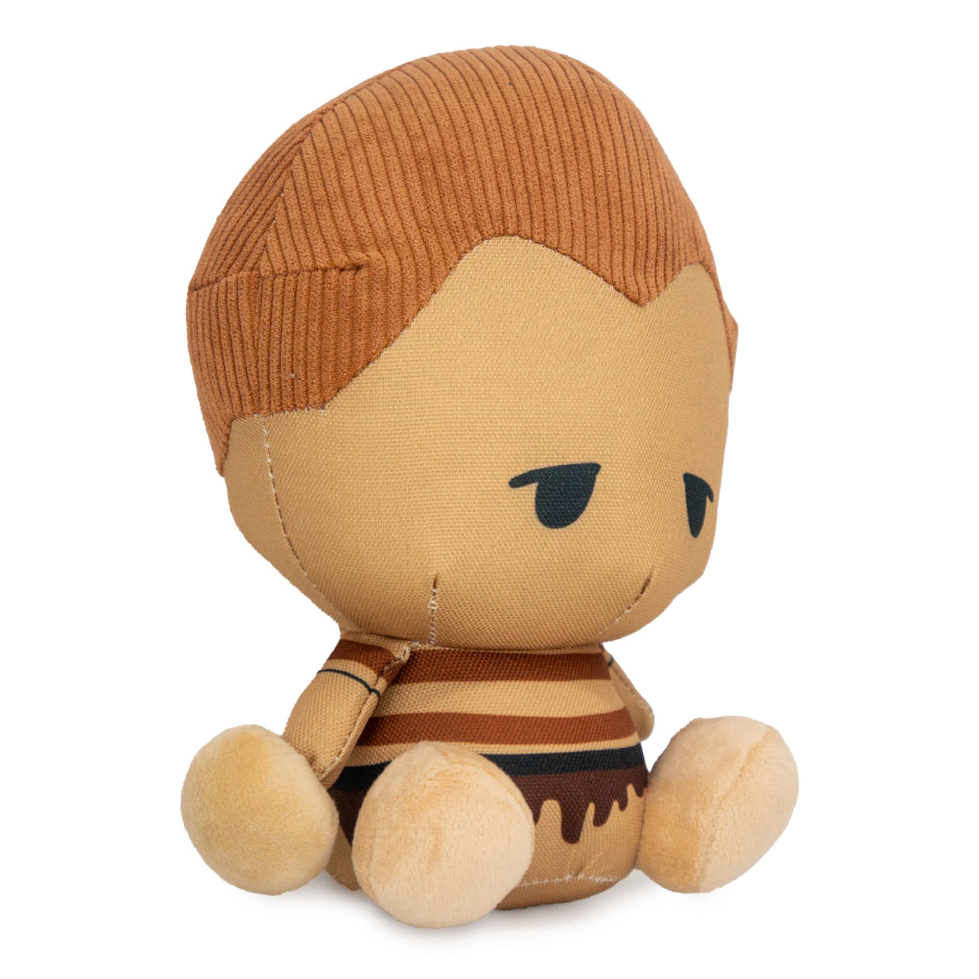 Buckle-Down Marvel Comics Sandman Full Body Sitting Pose Plush Squeaker Dog Toy， Small