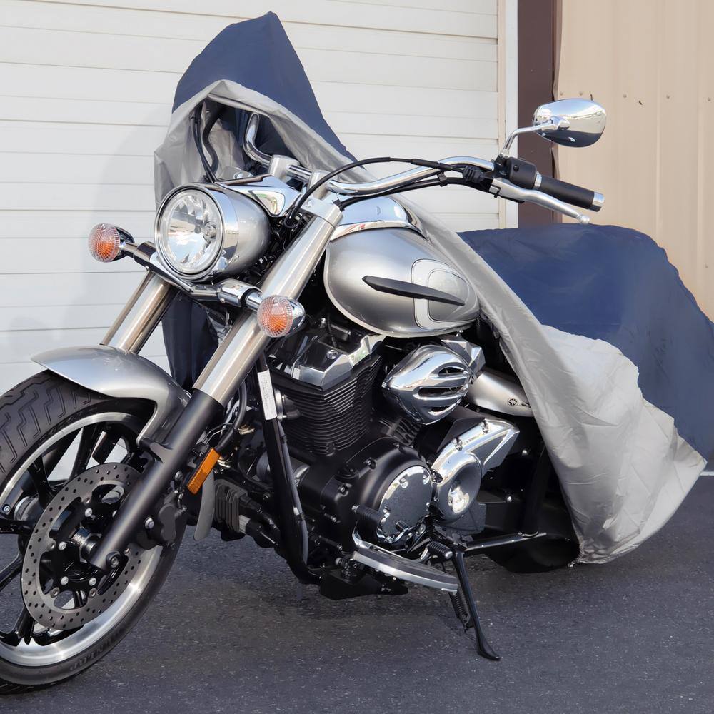 Budge Standard 86 in. x 44 in. x 44 in. Size MC-0 Motorcycle Cover MC-4