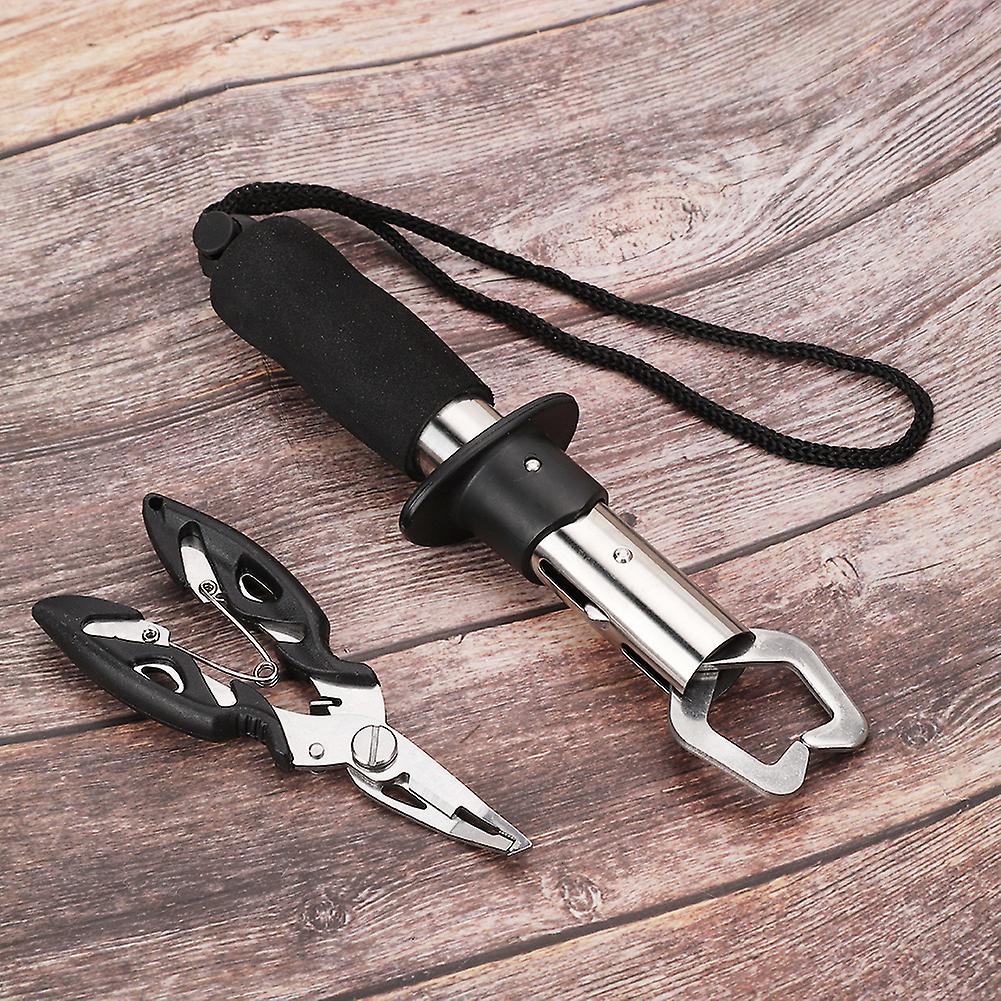 Stainless Steel Straight Handle Fishing Control Grip Small Pliers Multifunction Combination Tool Kit