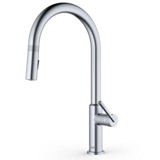 Karran Lagrange Single Handle Pull Down Sprayer Kitchen Faucet in Stainless Steel KKF350SS