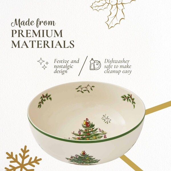 Spode Christmas Tree Serving Bowl