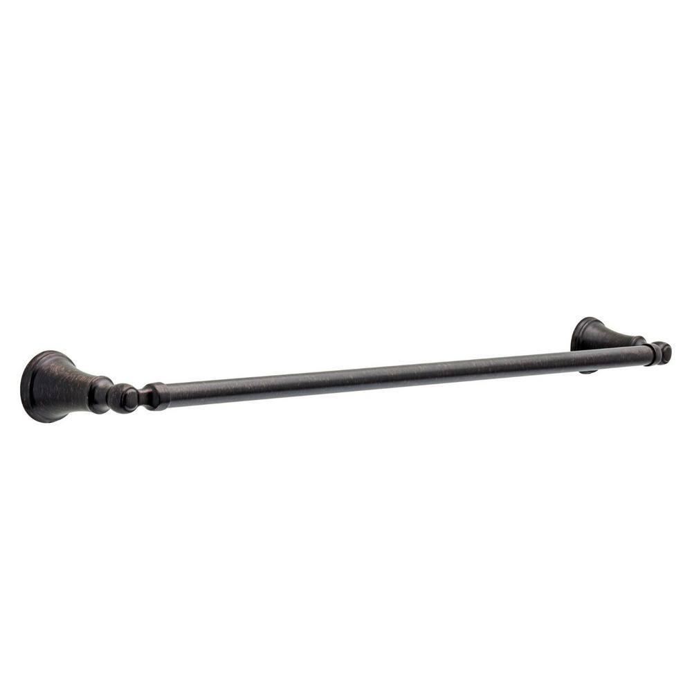 Delta Woodhurst 24 in. Towel Bar in Venetian Bronze 73224-RB