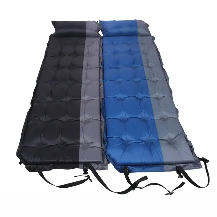 Factory Wholesale Moisture Proof Fast Filling Self Inflating Backpacking And Camping Sleeping Egg Nest Trough Pad Camp Hiking