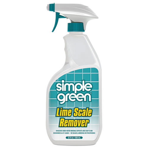 Simple Green Lime Scale Remover | Wintergreen， 32 oz Bottle， 12