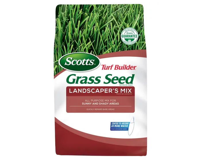 Scotts® Turf Builder® Grass Seed Landscapers Mix， 20 lb. Bag - 18233