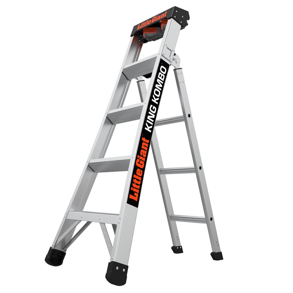 Little Giant King Kombo Model 5 Aluminum Type 1A Combo Ladder