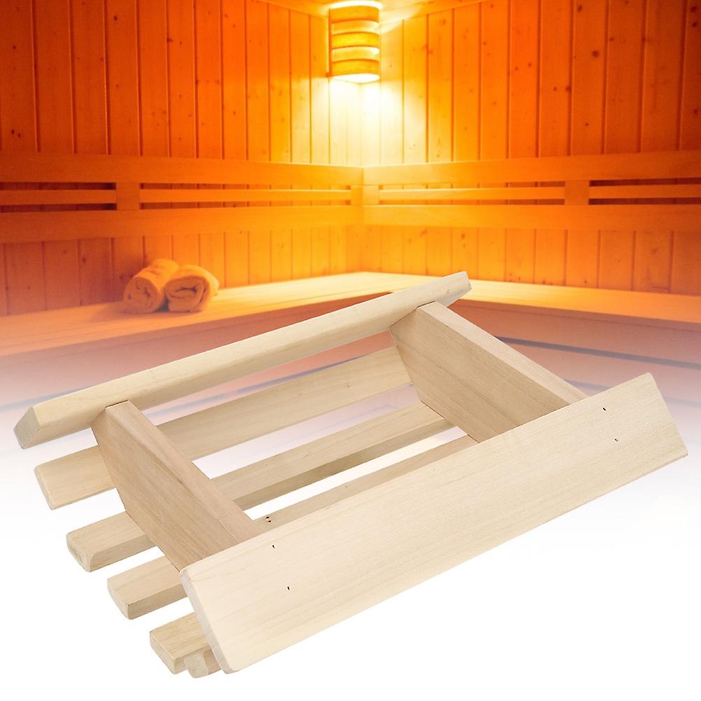 35.5cm Sauna Wood Lampshade Explosion Proof Light Lamp Shade Sauna Room Supplies Accessories