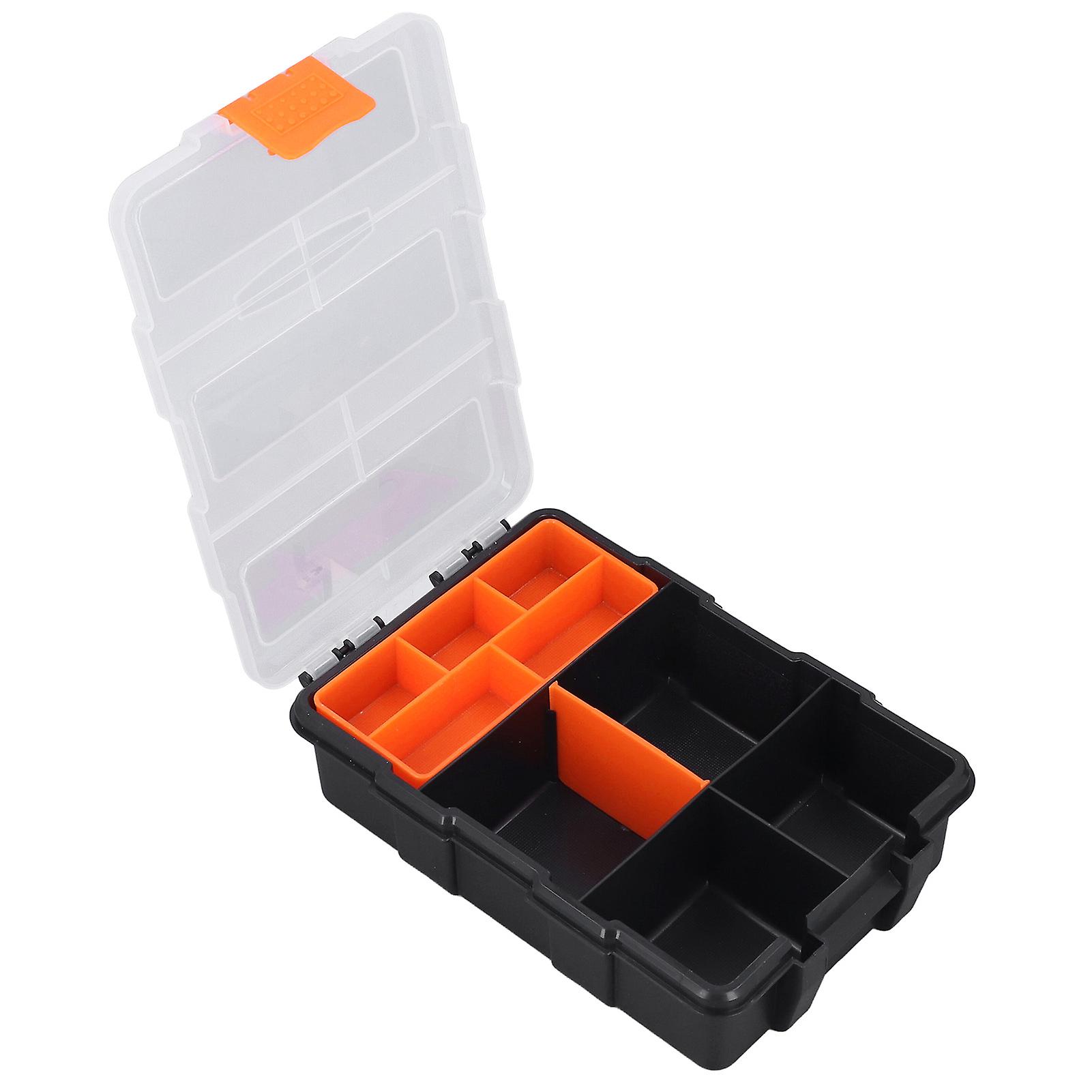 Parts Box Classification Grid Storage Box Pvc Components Parts Tool Organizer For Hardware Fitting