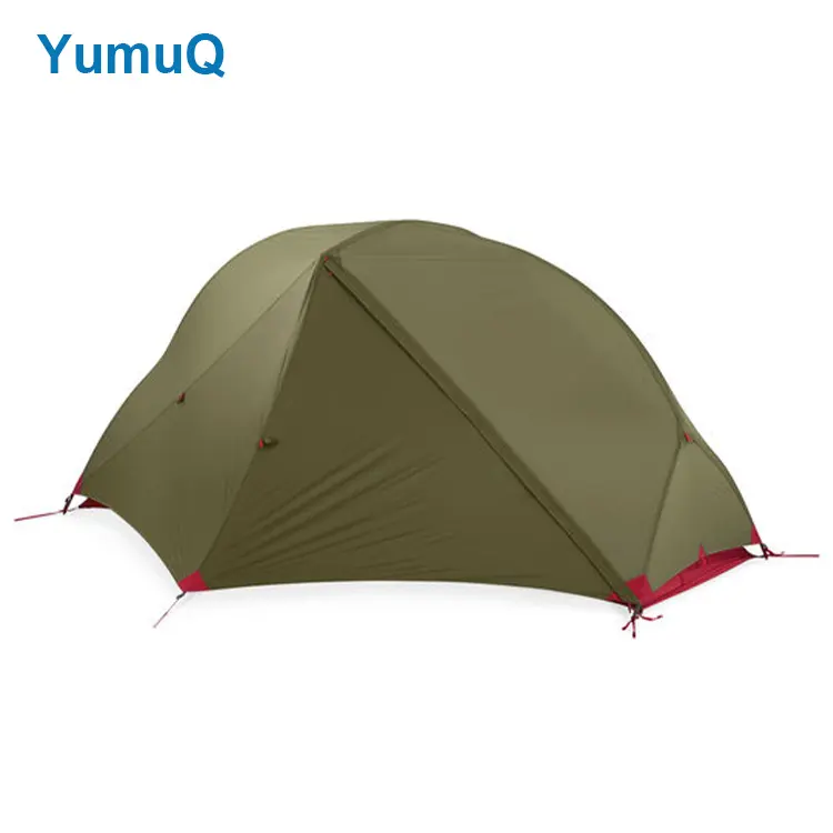 YumuQ 1 4 Person 3 4season 15d Nylon 1500mm Ultralight Camping Hiking Backpacking Dome Tent Stake Nail