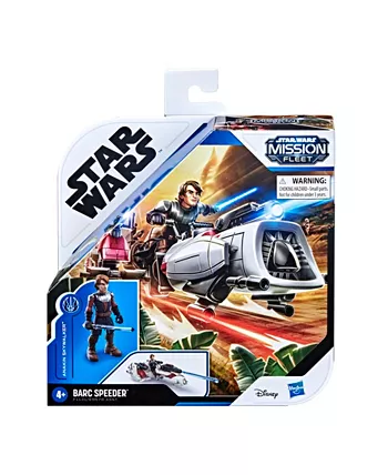 Star Wars Mission Fleet Anakin Skywalker Barc Speeder Strike Toy