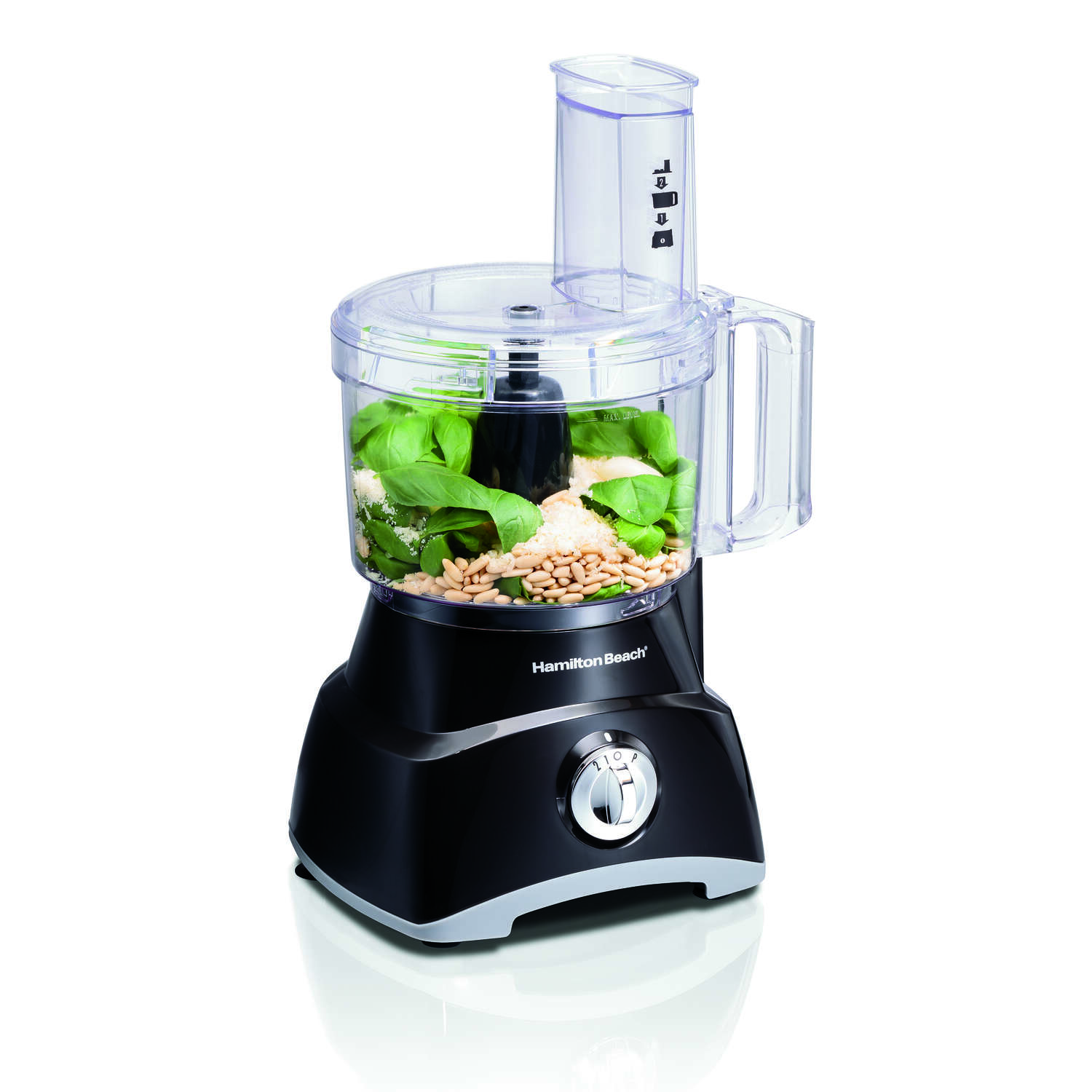 Hamilton Beach Black 64 oz Food Processor 450 W