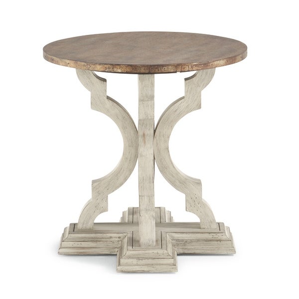 Homestyles Estate Brown Wood Lamp Table - 23