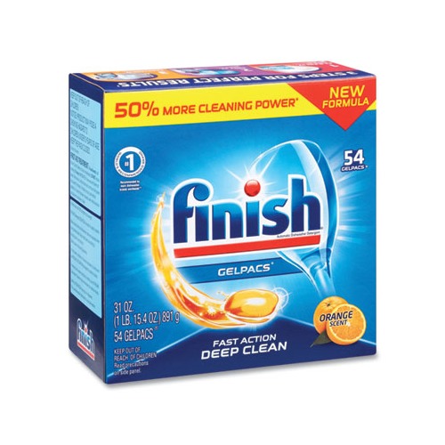 Finish Dish Detergent Gelpacs  RAC81181