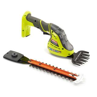 RYOBI ONE+ 18V Cordless Grass Shear and Shrubber Trimmer (Tool Only) P2908BTL