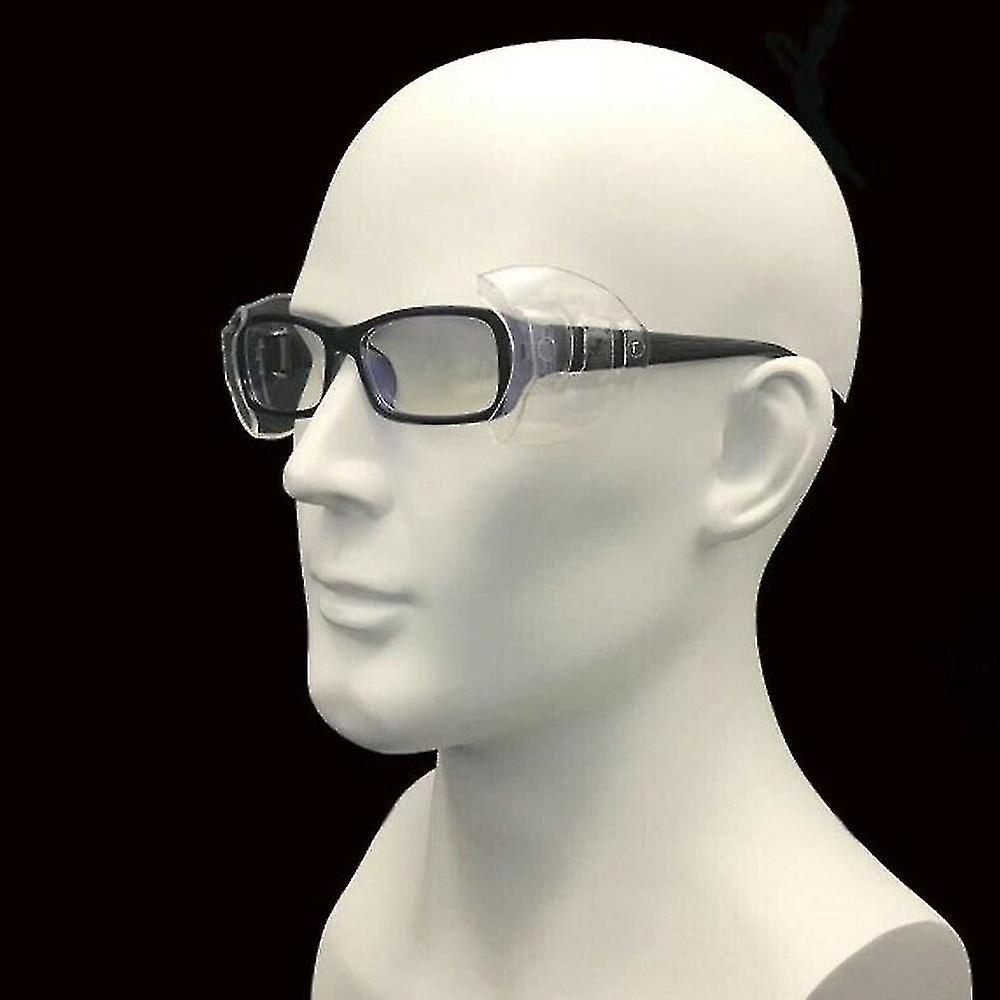 Miman Side Shields For Eyeglasses Slip On Safety Glasses Shield Universal