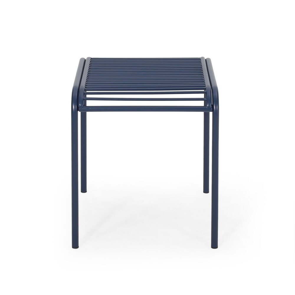 Boston Outdoor Modern Side Table by Christopher Knight Home