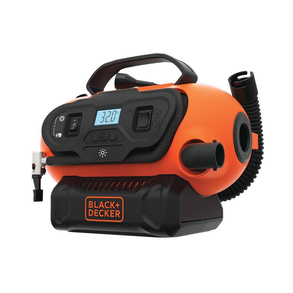 BLACK+DECKER 20V Max Cordless Multi-Purpose Inflator BDINF20C