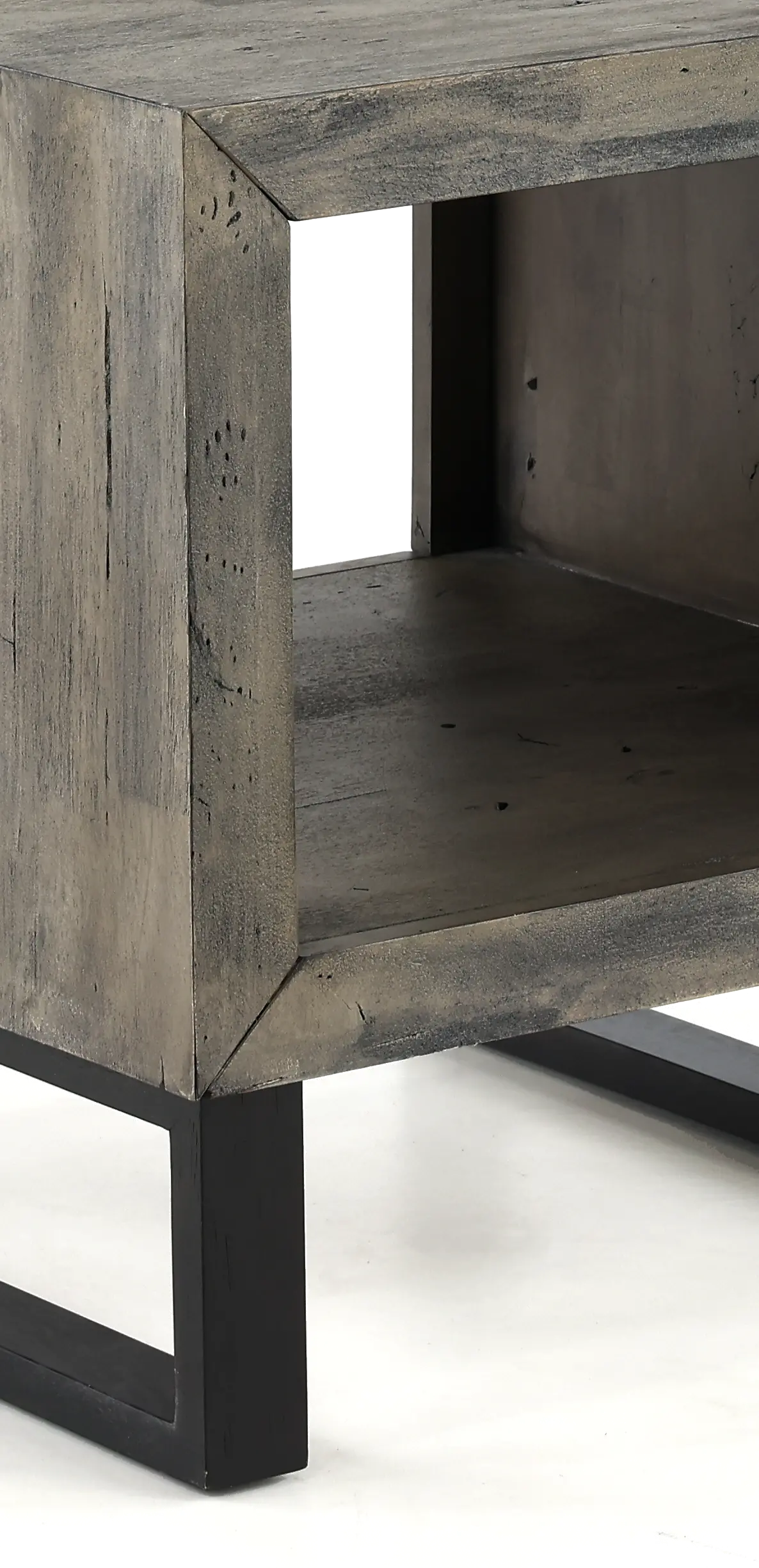 Mulholland Drive Gray End Table