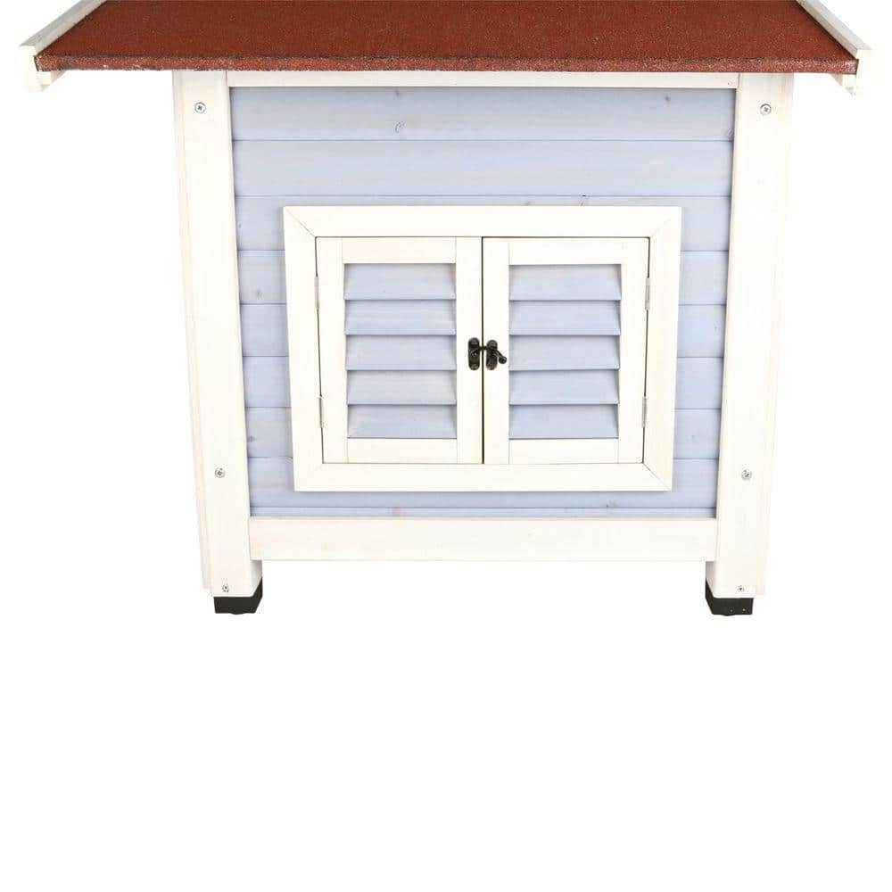 TRIXIE Dog's Inn Dog House in Blue/White 39513