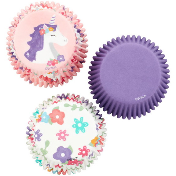 Wilton 415 0 0504 Unicorn  Flower Print and Solid ...