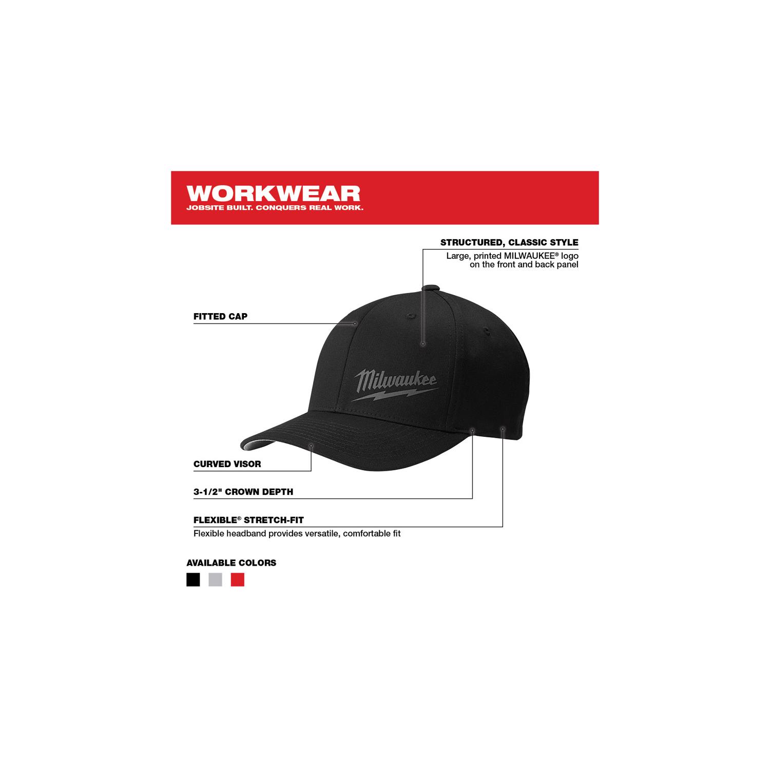 MW FlexFit Hat Black S/M