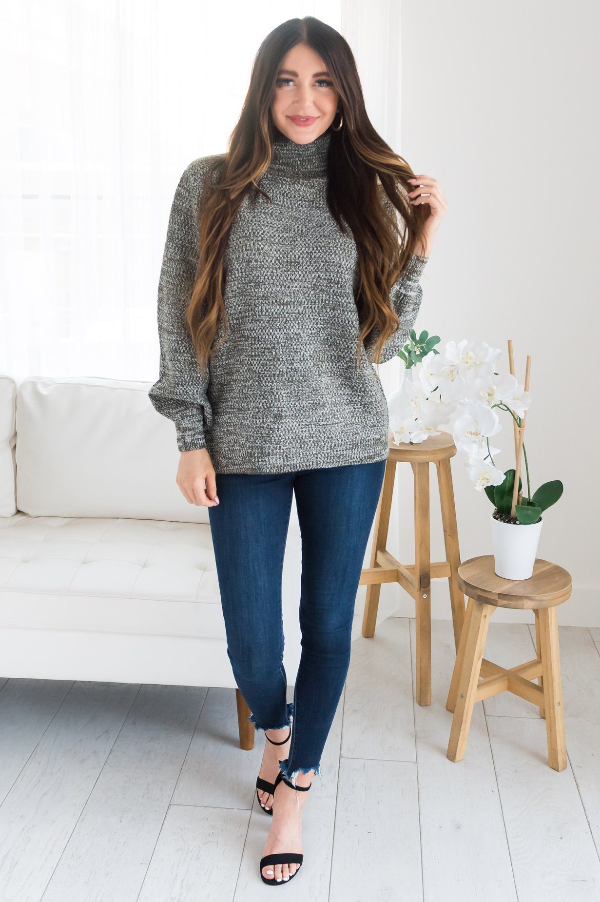 My Sweetheart Modest Turtleneck Sweater