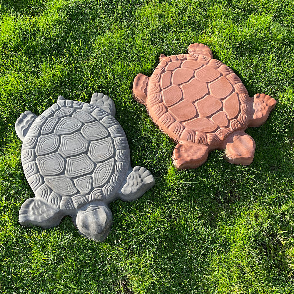 MADE in USA Turtle Stepping Stone Mold, Concrete Cement Mold, Stepping Stones for Garden Walkway, DIY Walkway Stepping Stones, Turtle Statue for Garden, Turtle Garden Decor Mold, Regular, Made in USA