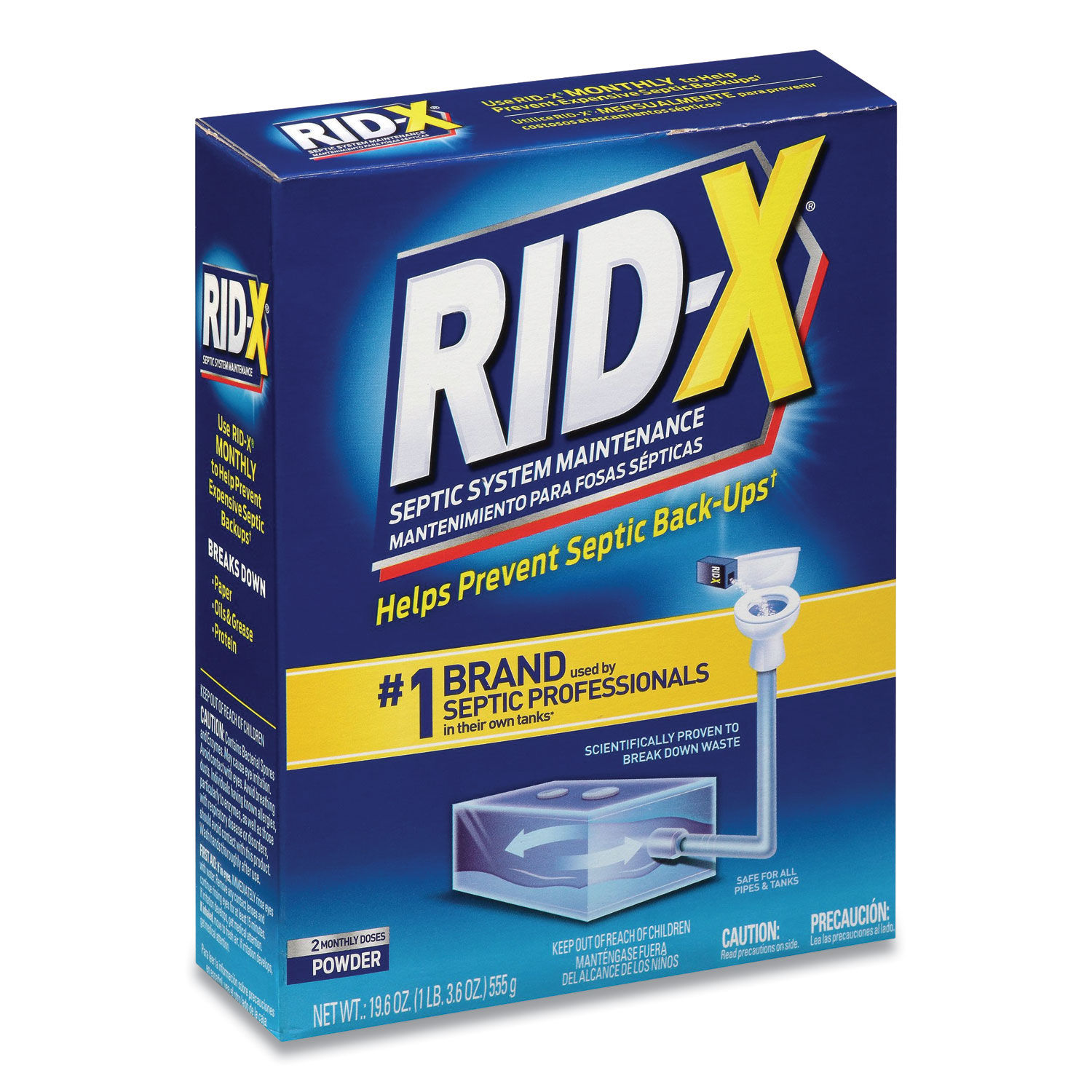 Septic System Treatment Concentrated Powder by RID-Xandreg; RAC80307