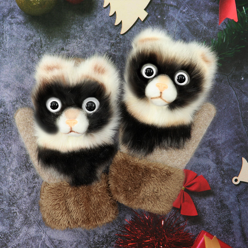 Cute Winter Animal Gloves