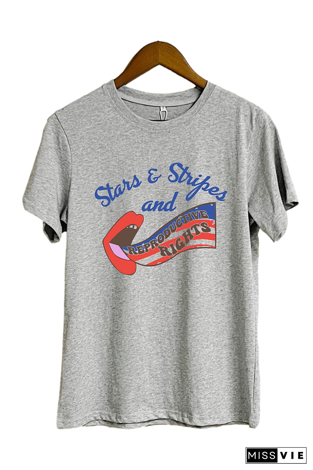 Stars Stripes And Reproductive Rights Graphic Tee Wholesale